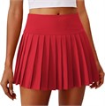 Pinspark Легкая мини-юбка с высокой талией для гольфа и тенниса, женская плиссированная юбка для спорта 11271169