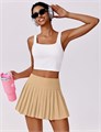 Pinspark Легкая мини-юбка с высокой талией для гольфа и тенниса, женская плиссированная юбка для спорта 11271169