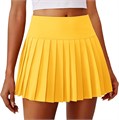 Pinspark Легкая мини-юбка с высокой талией для гольфа и тенниса, женская плиссированная юбка для спорта 11271169