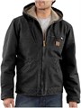 Carhartt J141 Sierra Sandstone куртка из хлопка с подкладкой из шерпы и карманом на молнии, 100% хлопок 11275453