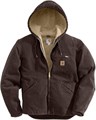 Carhartt J141 Sierra Sandstone куртка из хлопка с подкладкой из шерпы и карманом на молнии, 100% хлопок 11275453