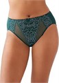 Классические трусы с высокой талией от Wacoal Retro Chic с кружевными вставками для идеального комфорта 11243444