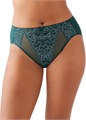 Классические трусы с высокой талией от Wacoal Retro Chic с кружевными вставками для идеального комфорта 11243444