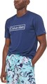 Мужская легкая футболка Calvin Klein с короткими рукавами и защитой UPF 40+, быстро сохнущая 11264663