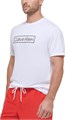 Мужская легкая футболка Calvin Klein с короткими рукавами и защитой UPF 40+, быстро сохнущая 11264663