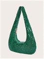 Verdusa Женская сумка-ведро с блестящими пайетками, встроенной ручкой и застежкой на молнии 11278516