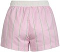 Шорты Floerns для полных женщин с эластичной талией, полосатым узором и передней пуговицей 11279493