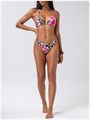 Женский комплект купальников Verdusa с цветочным и леопардовым принтами, бикини с завязками 11259397