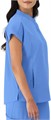 Женская медицинская блуза Hanes с китайским воротником, влагоотводящая и эластичная для комфортной работы 11269979