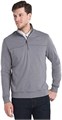 Мужской флисовый пуловер Van Heusen с длинными рукавами и четвертной молнией, классическая посадка 11310741