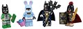 Эксклюзивный комплект LEGO 2017 Bricktober: The LEGO Batman Movie, 4 минифигурки 11271656