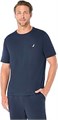 Мужская футболка для сна Nautica с круглым вырезом и короткими рукавами, 60% хлопка, 40% полиэстера 11292086