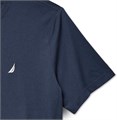Мужская футболка для сна Nautica с круглым вырезом и короткими рукавами, 60% хлопка, 40% полиэстера 11292086