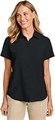 Женская футболка Port Authority с UV защитой, коротким рукавом, из 100% полиэстера, легкая и комфортная 11273753