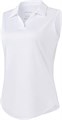 Женская майка для гольфа без рукавов G Gradual с воротником, V-образным вырезом и защитой UPF 50+, лёгкая и быстро сохнущая 10023169