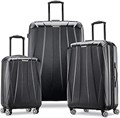 Samsonite Набор жестких чемоданов на колесах с расширяемым объемом (20/24 дюйма), черный 11249341