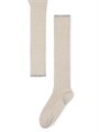Кашемировые носки Brunello Cucinelli с ребристой текстурой, длина до икры, 100% кашемир, произведены в Италии 11016320
