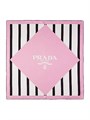 Prada Шелковый квадратный шелковый шарф 90x90 см с геометрическим узором и логотипом 11020226