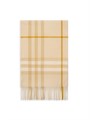 Burberry Модный клетчатый шарф из 100% кашемира, размер 30 х 168 см 11012476