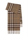 Burberry Модный клетчатый шарф из 100% кашемира, размер 30 х 168 см 11012476
