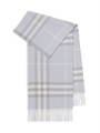 Burberry Модный клетчатый шарф из 100% кашемира, размер 30 х 168 см 11012476