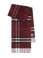 Burberry Модный клетчатый шарф из 100% кашемира, размер 30 х 168 см 11012476