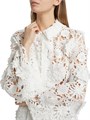 Aknvas Audrey Lace Bell-Sleeve Crop Jacket 11029907