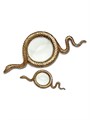 L',Objet Лупа с оформлением в виде змеи из лиможского фарфора, с латунным покрытием, размеры: 11.4 см и 21.6 см 11016790