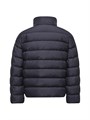 Утеплённая куртка-пуховик для мальчиков от Moncler Serapio, с мягким синтетическим наполнителем, со светоотражающими элементами 11016281
