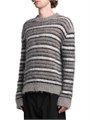 Свитер Marni Fuzzy Wuzzy с полосками щетинистого мохера, 80% мохер, 20% полиамид, Италия 11015166
