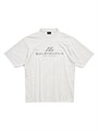 Футболка Balenciaga винтажного стиля с короткими рукавами и светоотражающим логотипом 11016782