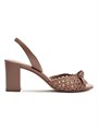 Alexandre Birman Кожаные сандалии Easy Clarita 75MM с открытым носком и блок-каблуком 11015120