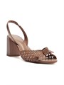 Alexandre Birman Кожаные сандалии Easy Clarita 75MM с открытым носком и блок-каблуком 11015120