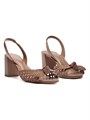 Alexandre Birman Кожаные сандалии Easy Clarita 75MM с открытым носком и блок-каблуком 11015120