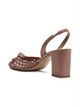 Alexandre Birman Кожаные сандалии Easy Clarita 75MM с открытым носком и блок-каблуком 11015120