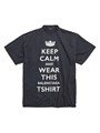 Оверсайз футболка Balenciaga Keep Calm из винтажного трикотажа, 100% хлопок, с короткими рукавами 11024324