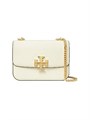 Tory Burch Квадратная кожаная сумка через плечо Small Eleanor с цепочкой и карманами 11027470