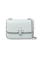 Tory Burch Квадратная кожаная сумка через плечо Small Eleanor с цепочкой и карманами 11027470