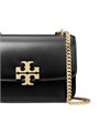 Tory Burch Квадратная кожаная сумка через плечо Small Eleanor с цепочкой и карманами 11027470