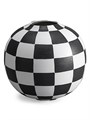L',Objet Ручная ваза Atelier Damier из фарфора с графическим узором «шахматная доска», доступна в трех размерах 11021550