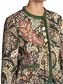 Куртка с вышивкой Пейсли от Etro с длинными рукавами, 100% вискоза, произведена в Италии 11008799