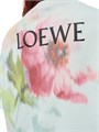 Женская футболка Loewe из эластичного хлопка с цветочным принтом, свободного кроя, с круглым вырезом 11012913