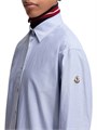 Рубашка Moncler из оксфорда с длинными рукавами, натуральными ракушечными пуговицами и регулируемыми манжетами 11016113