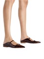 Malone Souliers Балетки Maureen из лакированной кожи с леопардовым принтом и моноблочной подошвой 10 мм 11016246