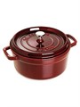 Staub Кастрюля из чугуна Cocotte 13,25 литра, с матовой эмалью и выпуклой крышкой для сохранения влаги 11026716