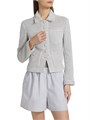 Proenza Schouler White Label Osler Slim Fit Tweed Jacket 11011930