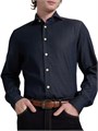Мужская рубашка Kiton Slim-Fit из хлопка с пуговицами, 96% хлопка, 4% эластана, произведено в Италии 11013944