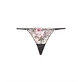 fleur du mal Фантастические G-стринги Fidelia с вышивкой и шелковыми вставками, 100% полиэстер 10041884