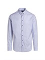 Мужская рубашка в мини-клетку с кнопочным закрытием Giorgio Armani, 100% хлопок, произведено в Италии 11030207