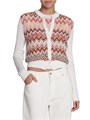Кардиган Missoni из нежной смеси хлопка и вискозы с жаккардовым узором, Италия 11020654